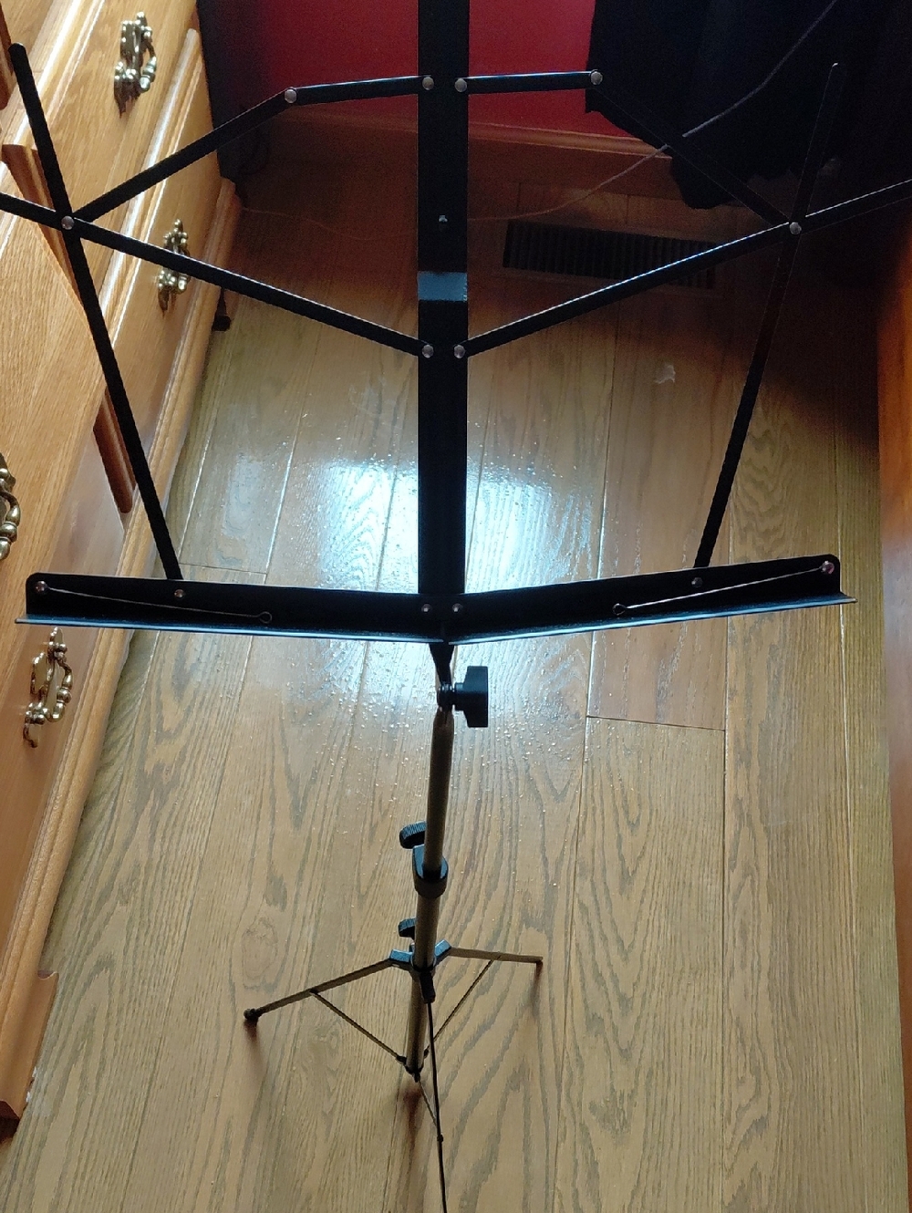 Black Folding Music Stand